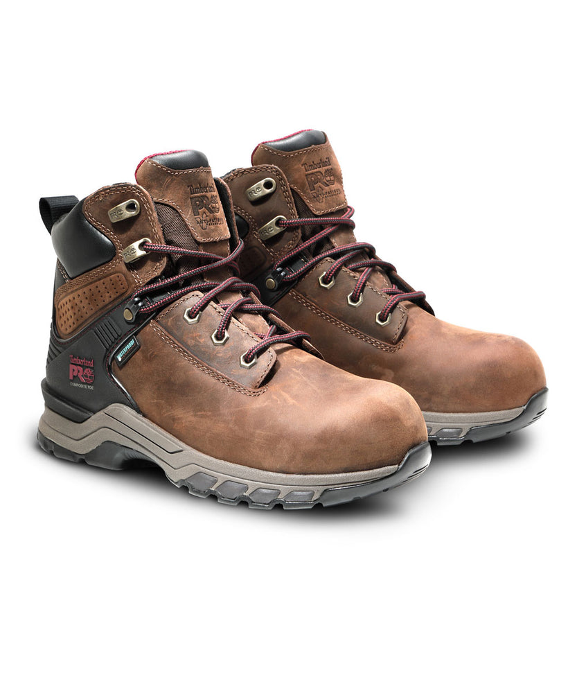 Timberland PRO Women's Hypercharge Composite Toe Work Boots - Brown