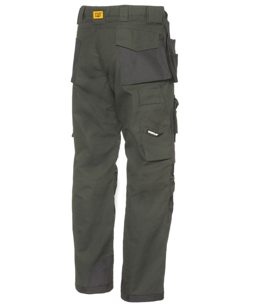 Caterpillar Trademark Trouser (with holster pockets) - Army Moss at Dave's New York