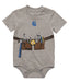 Carhartt Infant Tool Belt Print Short Sleeve Bodysuit at Dave's New York
