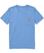 Carhartt Kids Short Sleeve Pocket T-shirt - Alpine Blue Heather at Dave's New York