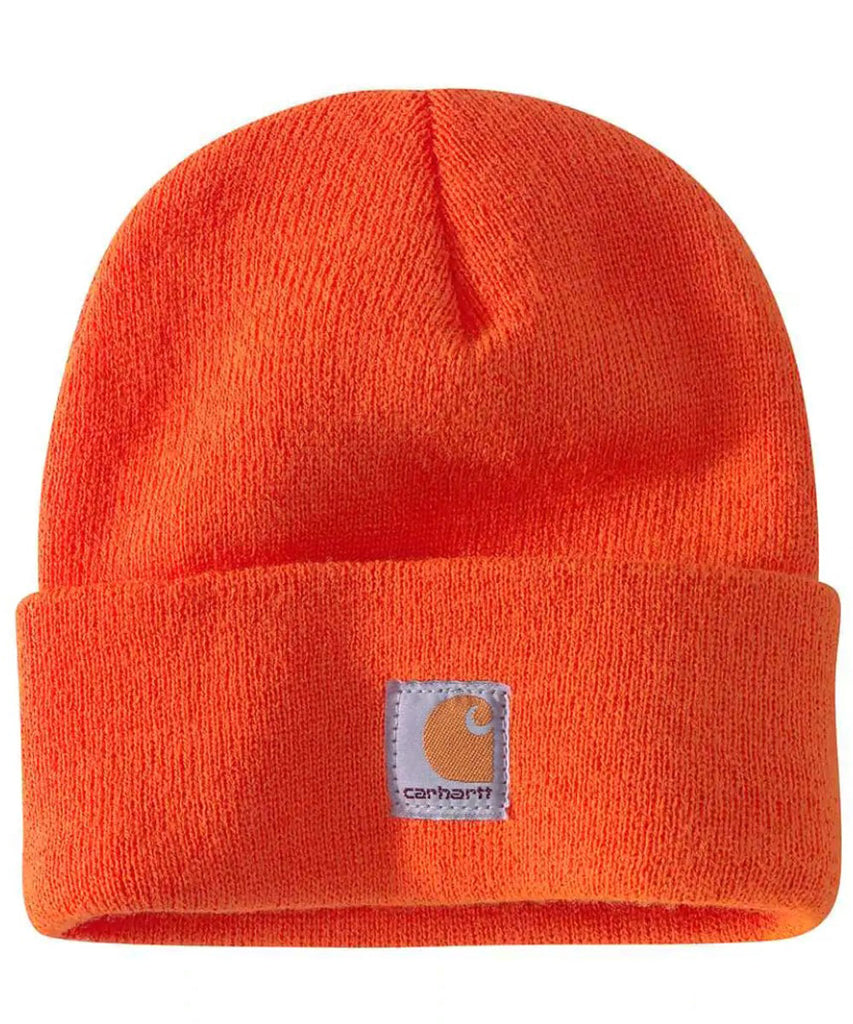 Carhartt Men's High Visibility Color Enhanced Beanie,Brite Orange