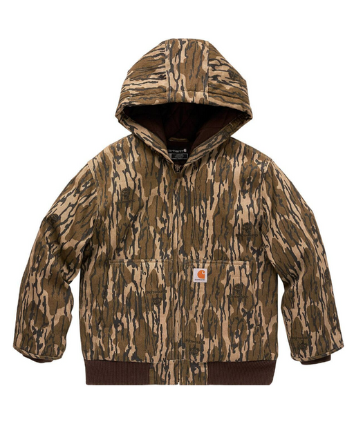 Carhartt Kids Insulated Active Jacket - Mossy Oak Bottomland Camo at Dave's New York