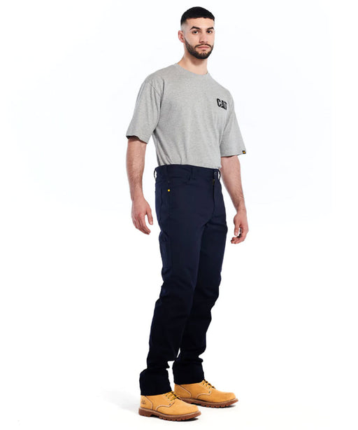 Caterpillar Stretch Canvas Utility Pants - Navy at Dave's New York