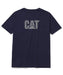 Caterpillar Short Sleeve Trademark T-Shirt - Eclipse at Dave's New York