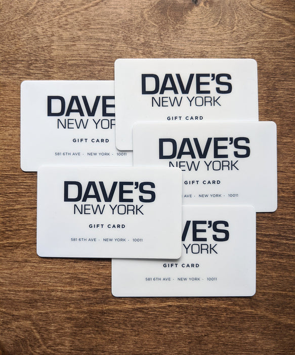 Dave's New York Gift Cards