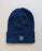 Dave's New York Iconic Logo Wool Beanie Watch Hat in Navy