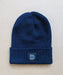 Dave's New York Iconic Logo Wool Beanie Watch Hat in Navy
