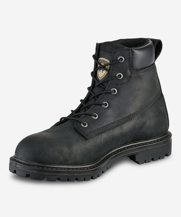 Irish Setter Hopkins Waterproof Safety Toe Work Boots - Black at Dave's New York