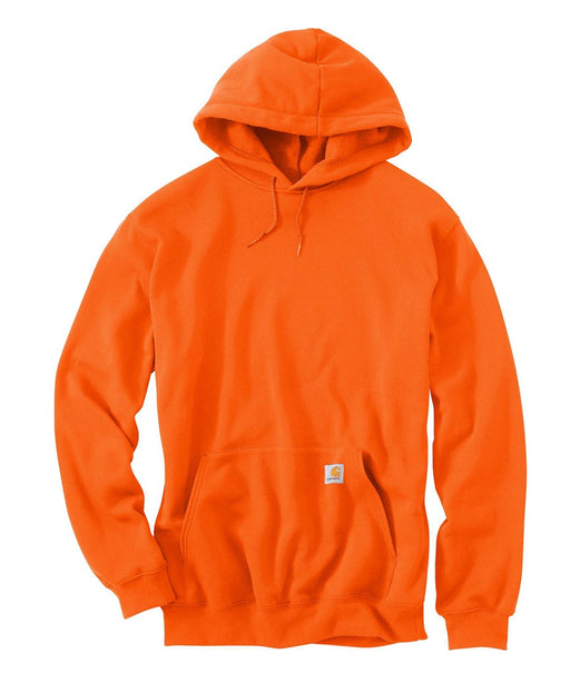 Back Fluorescent Orange Hoodie Bikkembergs Boys Neon Orange Hoodie