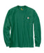 Carhartt K126 Long Sleeve Workwear T-Shirt - North Woods Heather at Dave's New York