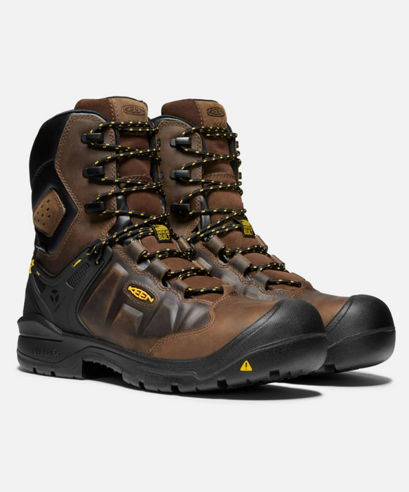 Keen Dover 8 Safety Toe Insulated Work Boots Dark Earth Dave s New York