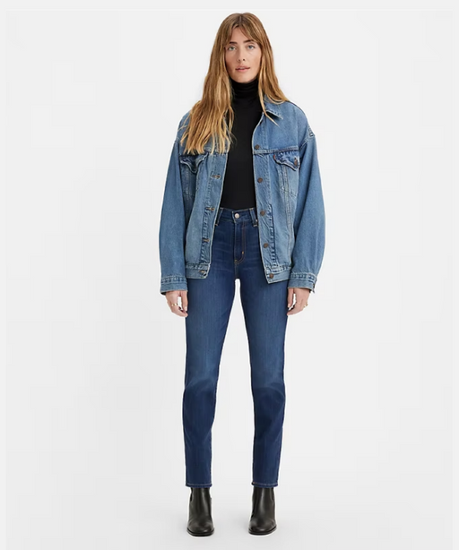Levi's Women's 724 High Rise Slim Straight Jeans - Chelsea Carbon at Dave's New York