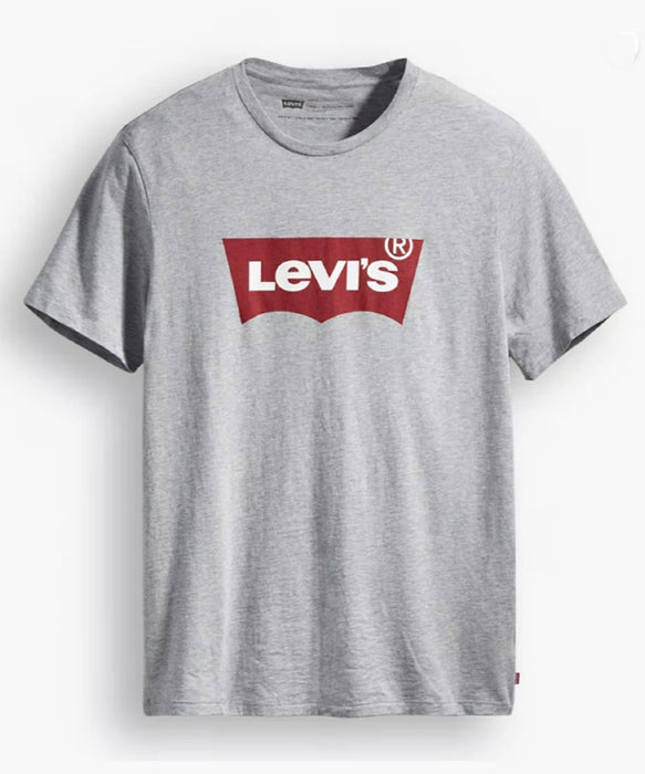Levi's Men's Batwing Logo T-shirt - Heather Grey at Dave's New York
