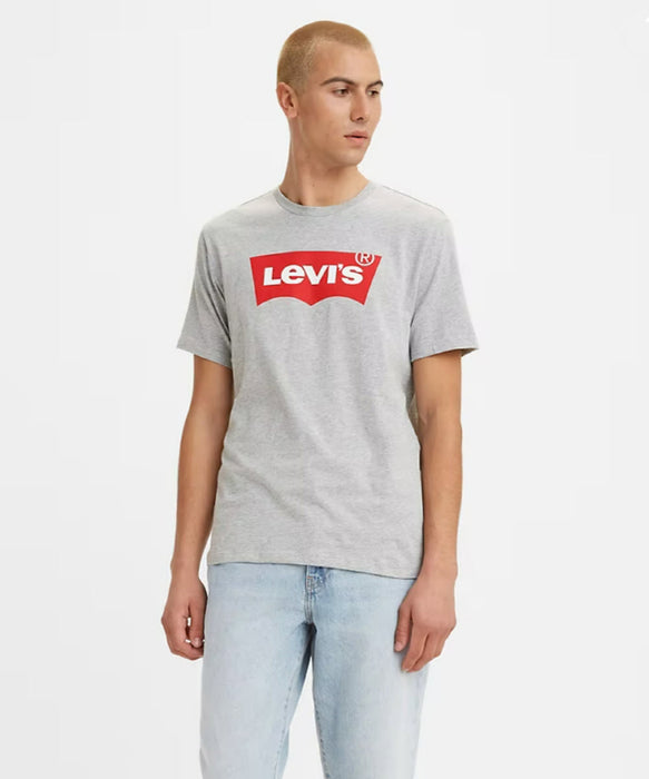 Levi's Men's Batwing Logo T-shirt - Heather Grey at Dave's New York