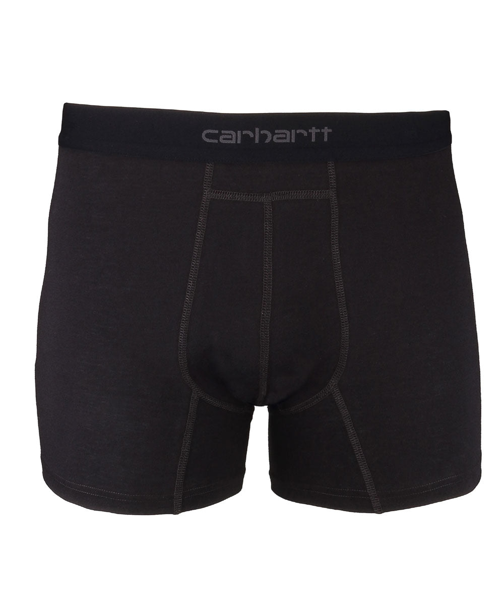Carhartt Basic Cotton-Poly Boxer Brief 2-Pack - Black — Dave's New