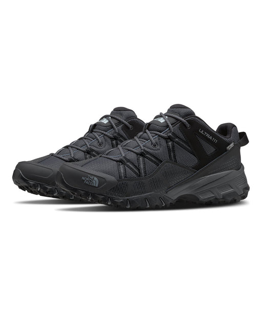 The North Face Men's Ultra 111 WP Sneakers - TNF Black at Dave's New York