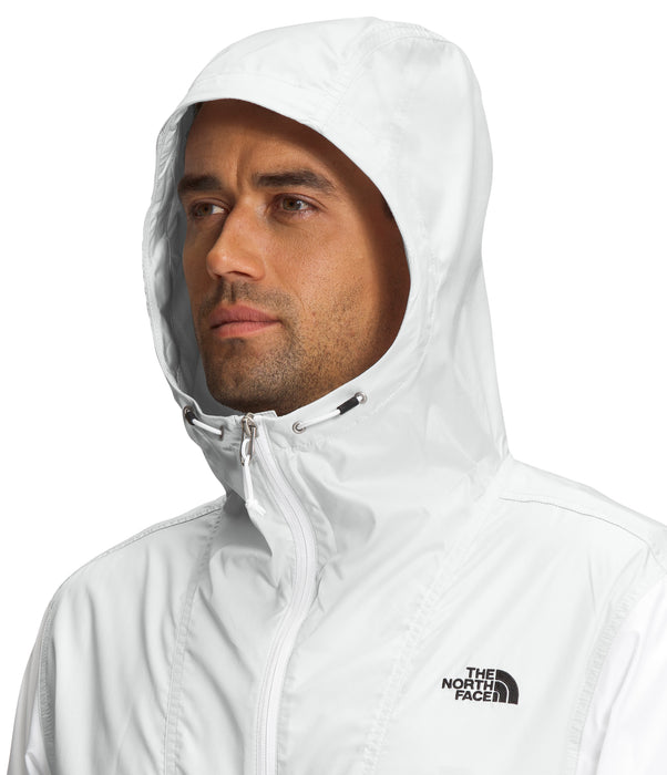 The North Face Men's Sleeve Graphic Cyclone Hoodie - Tin Grey/TNF White