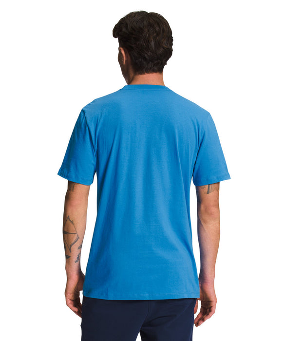 The North Face Men's Short-Sleeve Half Dome Tee Blue & White