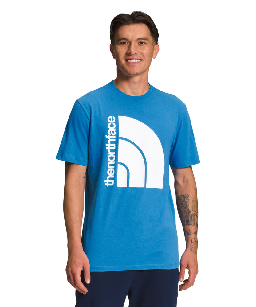 The North Face Men's Short Jumbo Logo T-shirt - Supersonic Blue — Dave's York