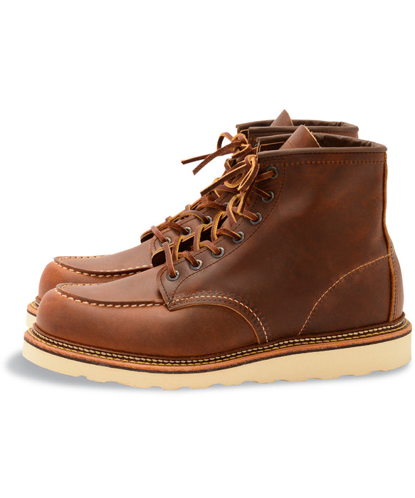 Red Wing 6-inch Classic Moc Toe Heritage Boots – 1907 — Dave's New York