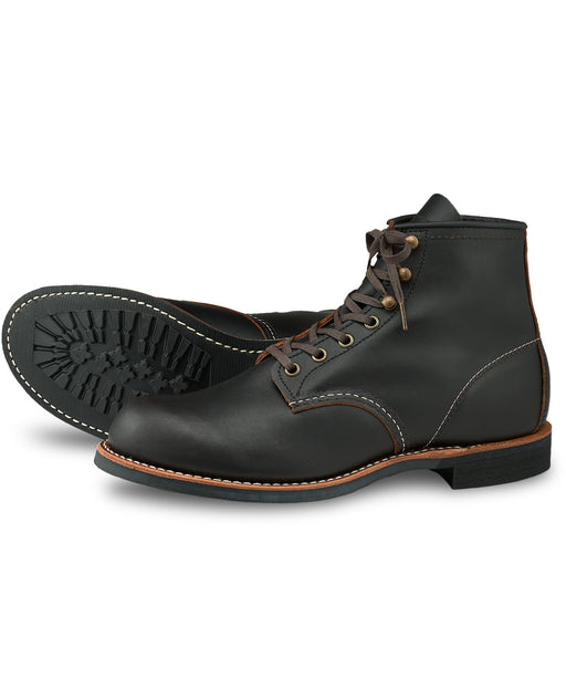 Red Wing Heritage Blacksmith Boots (3345) in Black Prairie Leather at Dave's New York