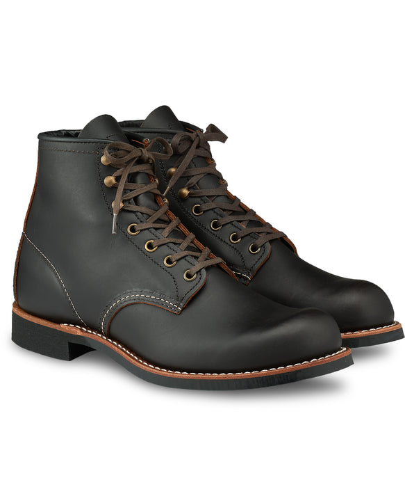 Red Wing Heritage Blacksmith Boots (3345) in Black Prairie Leather at Dave's New York