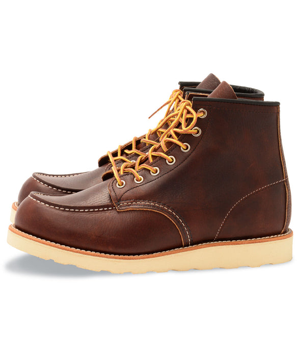 Red Wing Heritage 6-inch Classic Moc Toe Boots (8138) - Briar Oil Slick