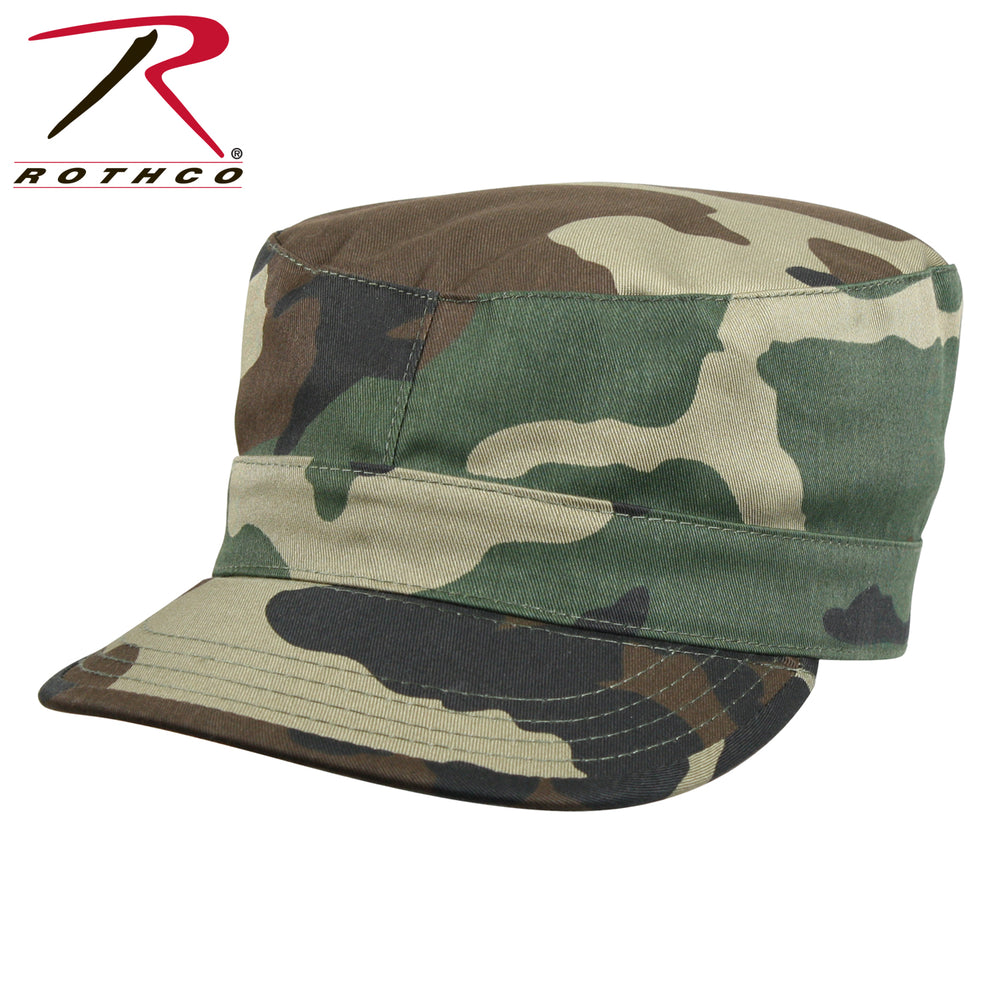 Rothco Fatigue Cap in Woodland Camo at Dave's New York
