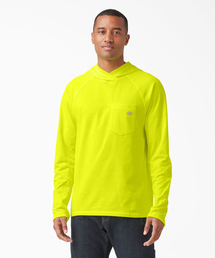 Dickies Cooling Performance Long Sleeve Sun Shirt - Bright Yellow at Dave's New York