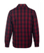 Schott NYC Check CPO Shirt - Red at Dave's New York