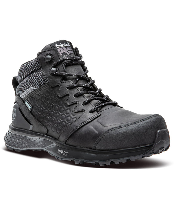 Timberland PRO Women’s Composite Toe Reaxion Waterproof Hiker Boots in Black at Dave's New York