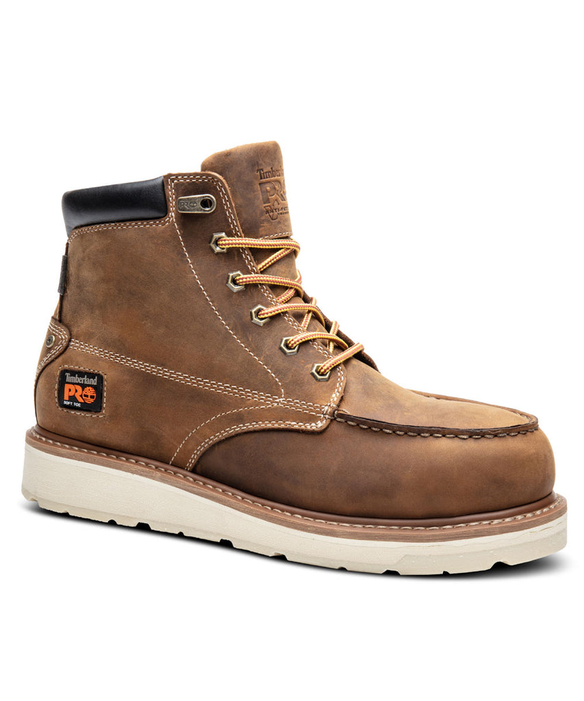 Timberland Pro Men’s Gridworks Waterproof Work Boots - Golden Brown