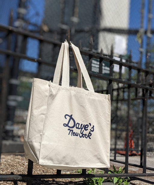 Dave's New York Cotton Canvas Tote Bag