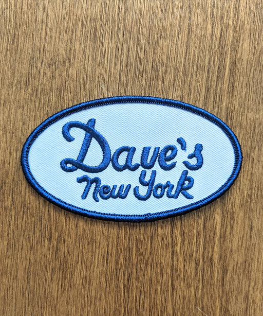 Dave's New York Vintage Logo Patch - Navy