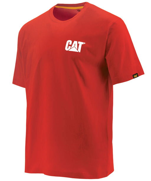 Caterpillar Short Sleeve Trademark T-Shirt - Laser Red at Dave's New York