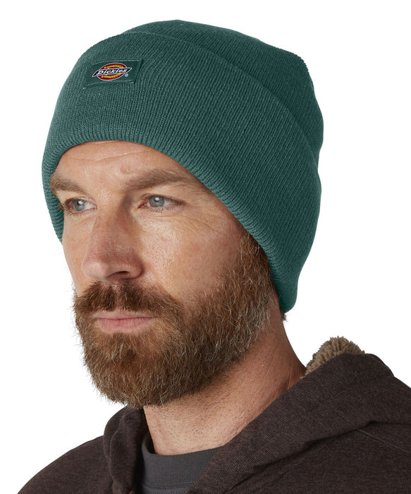 Dickies Cuffed Knit Beanie - Forest Green at Dave's New York