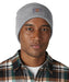 Dickies Cuffed Knit Beanie - Heather Grey at Dave's New York