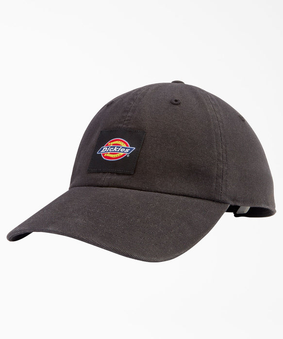 Dickies Washed Canvas Cap - Black at Dave's New York