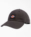 Dickies Washed Canvas Cap - Black at Dave's New York