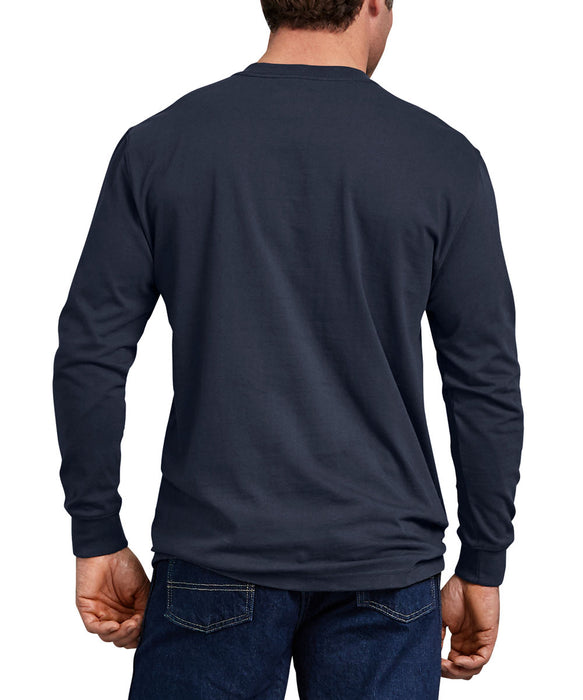 Dickies Heavyweight Long Sleeve Pocket T-shirt Dark Navy