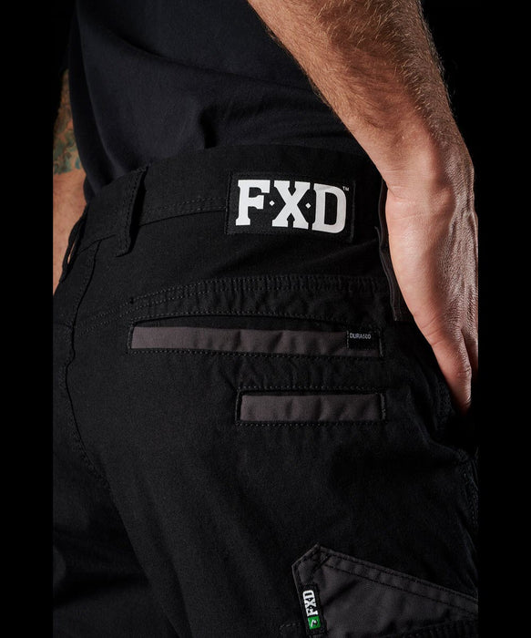 FXD WP-3 Stretch Canvas Utility Pants - Black — Dave's New York