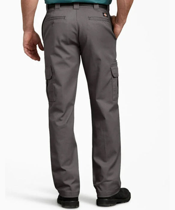 Dickies Men's Regular Fit Twill Cargo Pants - Gravel Grey — Dave's New York