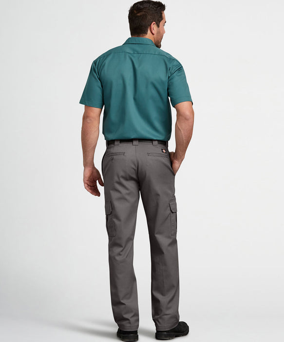 Dickies Men's Flex Regular-Fit Straight-Leg Cargo Pants - Gravel Gray (38) Dickies Men's Flex Regular-Fit Straight-Leg Cargo Pants - Gravel Gray (38)