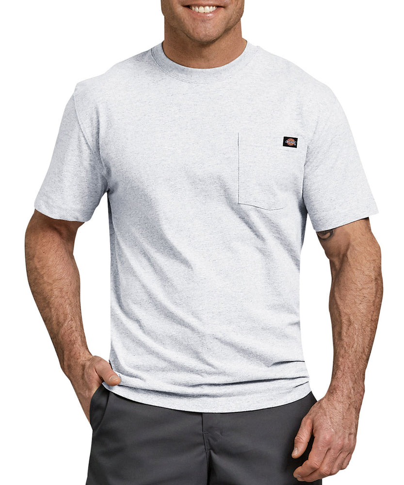 Dickies Heavyweight Short Sleeve Pocket T-shirt - Ash Grey at Dave's New York