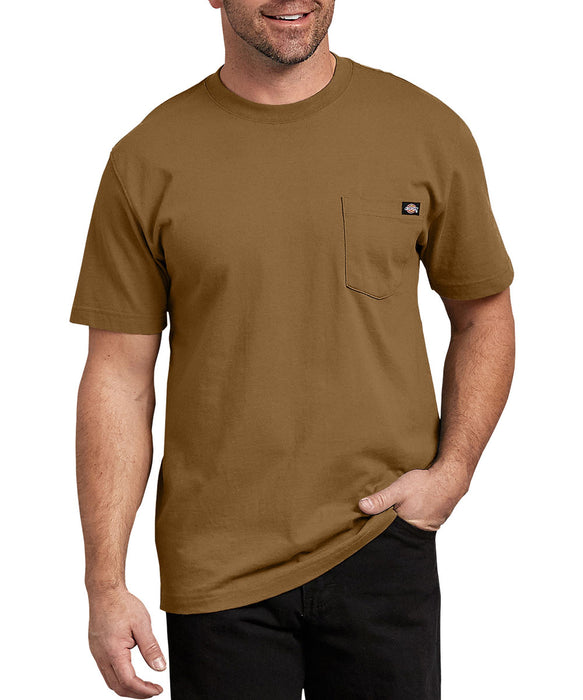 Dickies Heavyweight Short Sleeve Pocket T-shirt - Brown Duck at Dave's New York