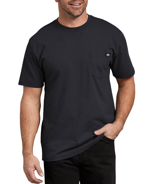 Dickies Heavyweight Short Sleeve Pocket T-shirt - Black at Dave's New York