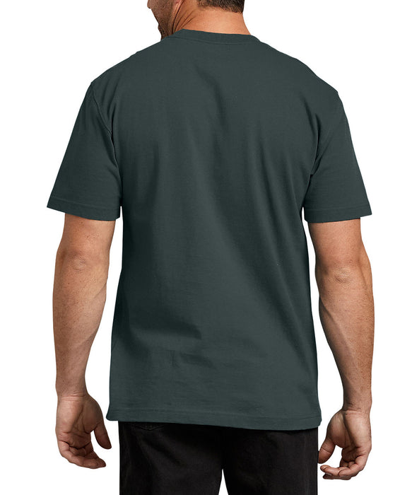 Dickies Heavyweight Short Sleeve Pocket T-shirt - Hunter Green at Dave's New York