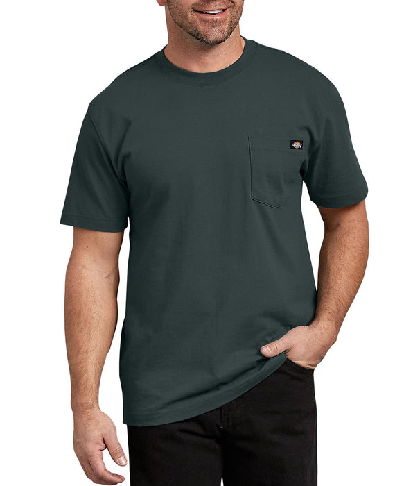 Dickies Heavyweight Short Sleeve Pocket T-shirt - Hunter Green at Dave's New York