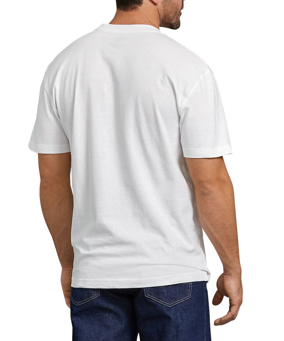 Dickies Heavyweight Short Sleeve Pocket T-shirt - White at Dave's New York