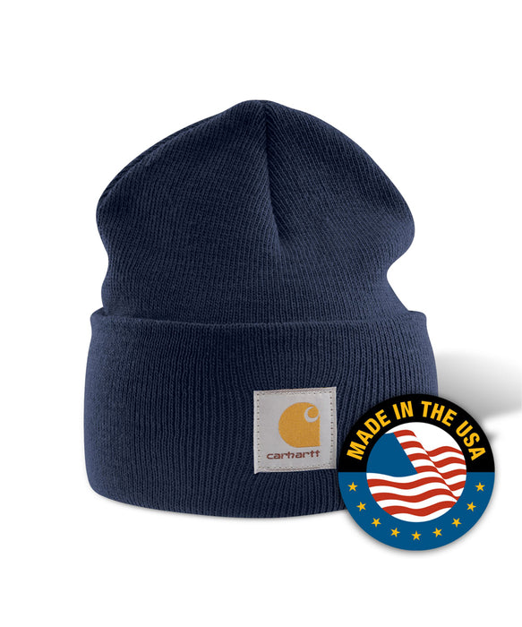 Carhartt A18 Watch Hat (Beanie) in Navy at Dave's New York
